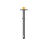 MECCA WALL MOUNTED SWIVEL BATH SPOUT ONLY 225MM GUN METAL