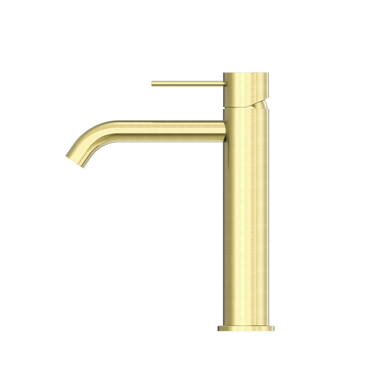 Mecca Mid Tall Basin Mixer Brushed Gold