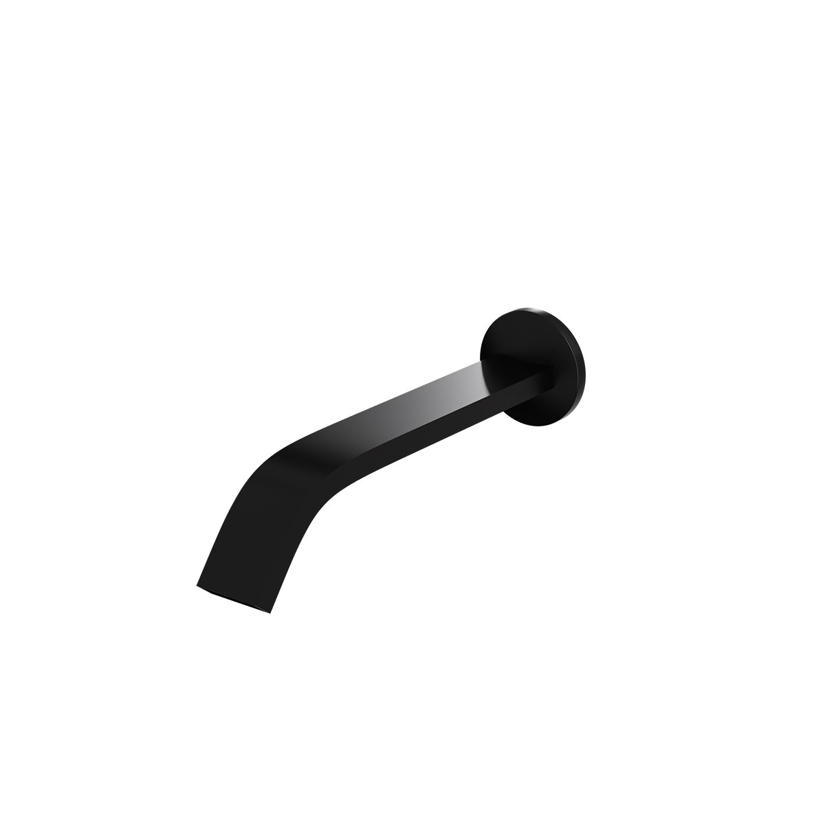 Components Wall Mount Basin Spout Ribbon Trim-Matte Black
