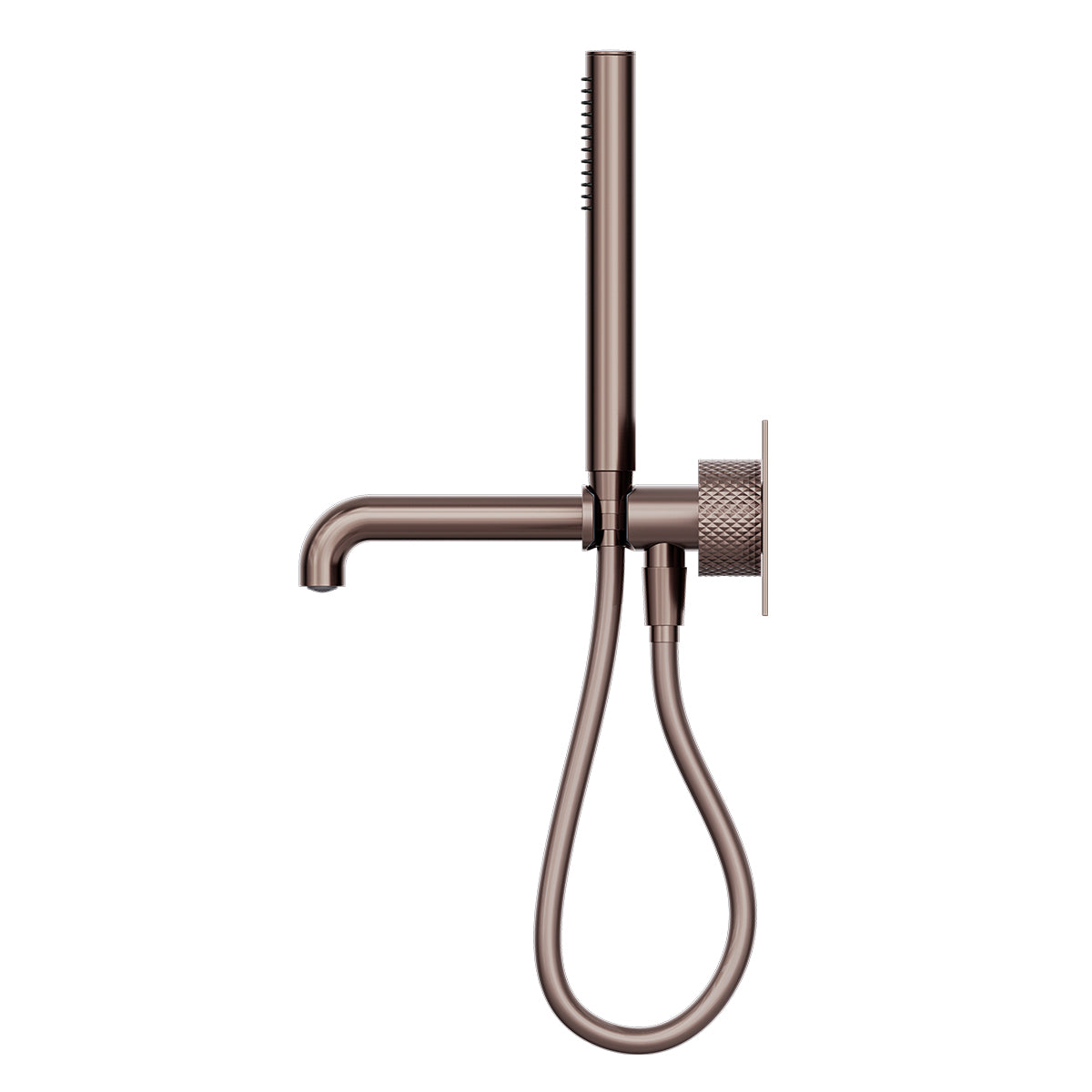 Opal Progressive Shower System With Spout 250mm Brushed Bronze