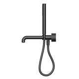 Opal Progressive Shower System Separate Plate With Spout 250mm Graphite