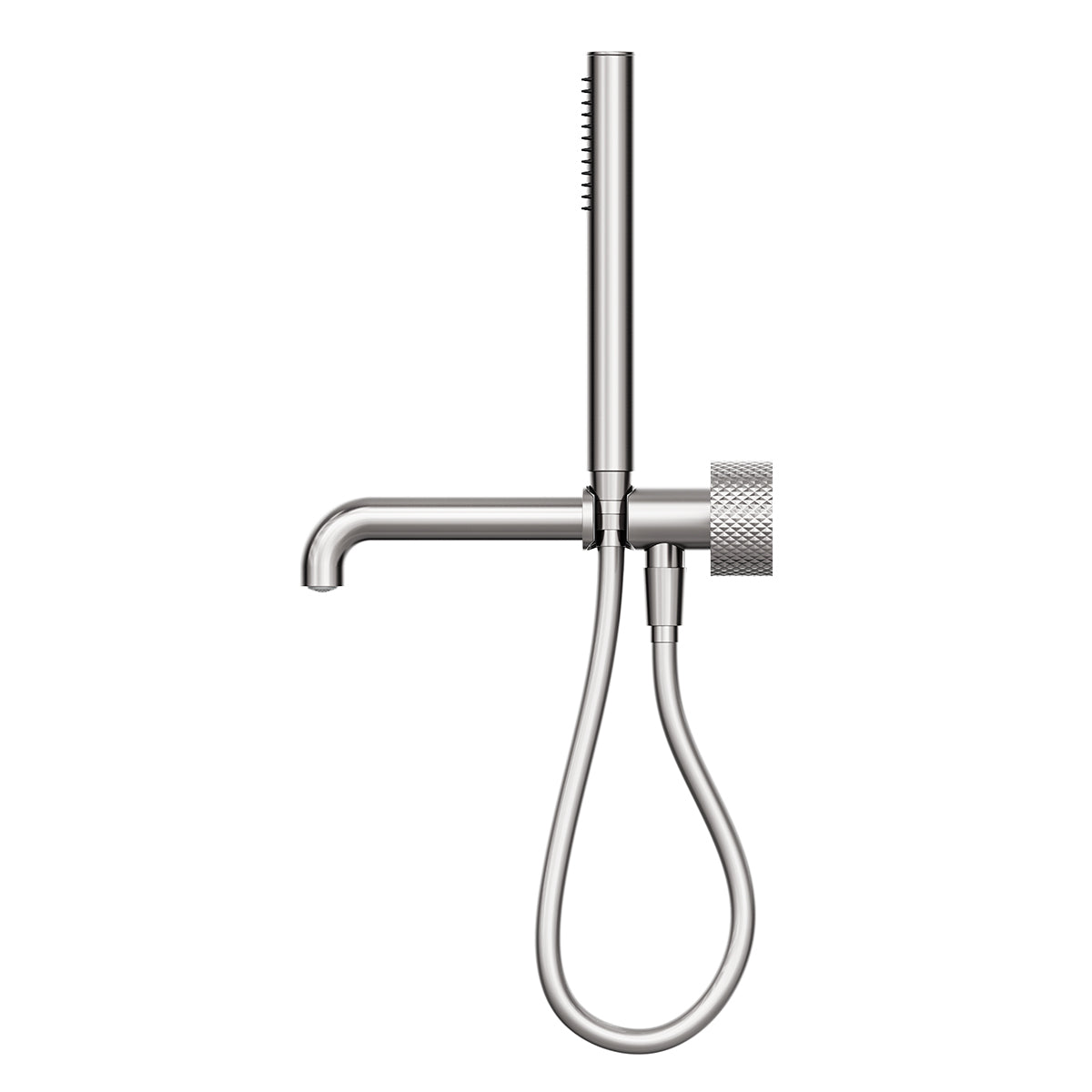 Opal Progressive Shower System Separate Plate With Spout 250mm Brushed Nickel