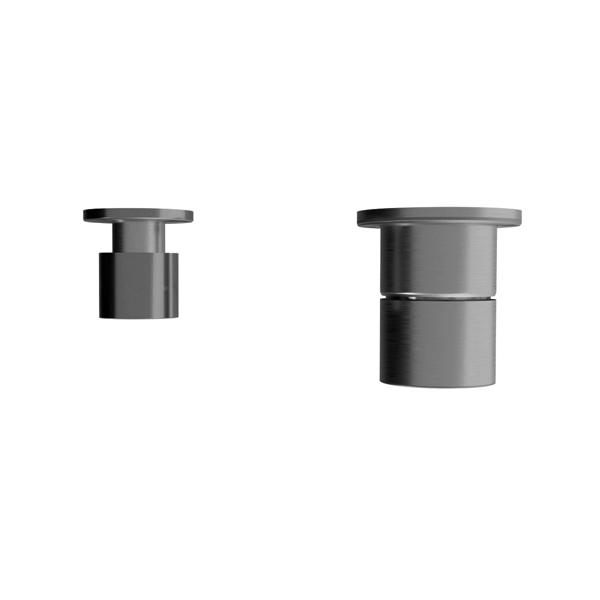 Mecca Shower Mixer With Horizontal 2 Way Divertor Gun Metal