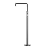 Opal Freestanding Bath Mixer With Hand Shower Graphite