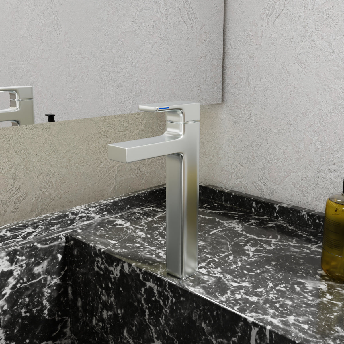 Strayt Tall Basin Mixer -Polished chrome
