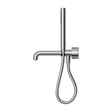 Kara Progressive Shower System Separate Plate With Spout 230mm Chrome