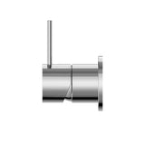 MECCA SHOWER MIXER 60MM HANDLE UP PLATE CHROME