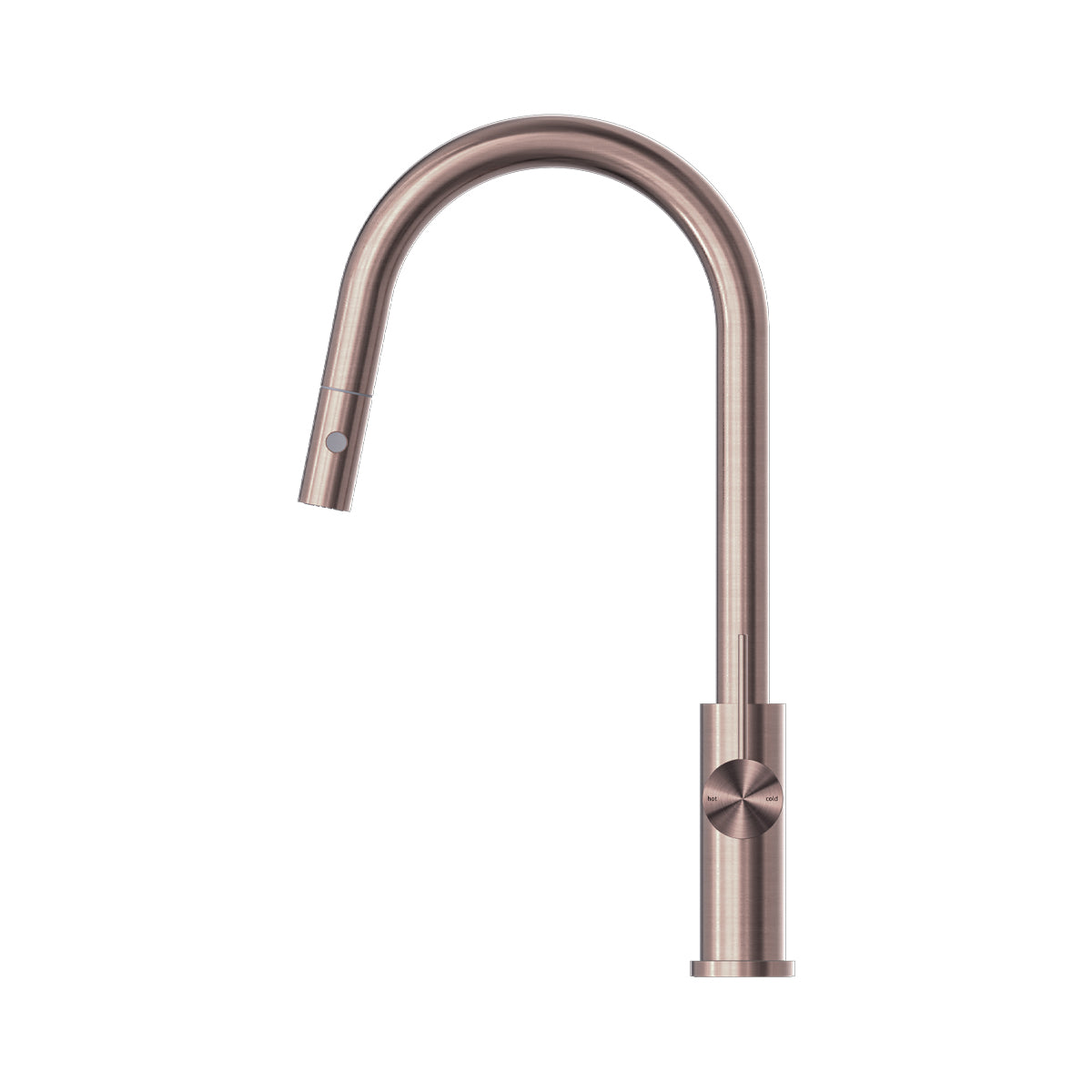 Mecca Pull Out Sink Mixer With Vegie Spray Function Brushed Bronze