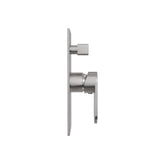 Ecco Shower Mixer With Divertor Gun Metal