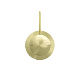 MECCA SHOWER MIXER 60MM HANDLE UP PLATE BRUSHED GOLD