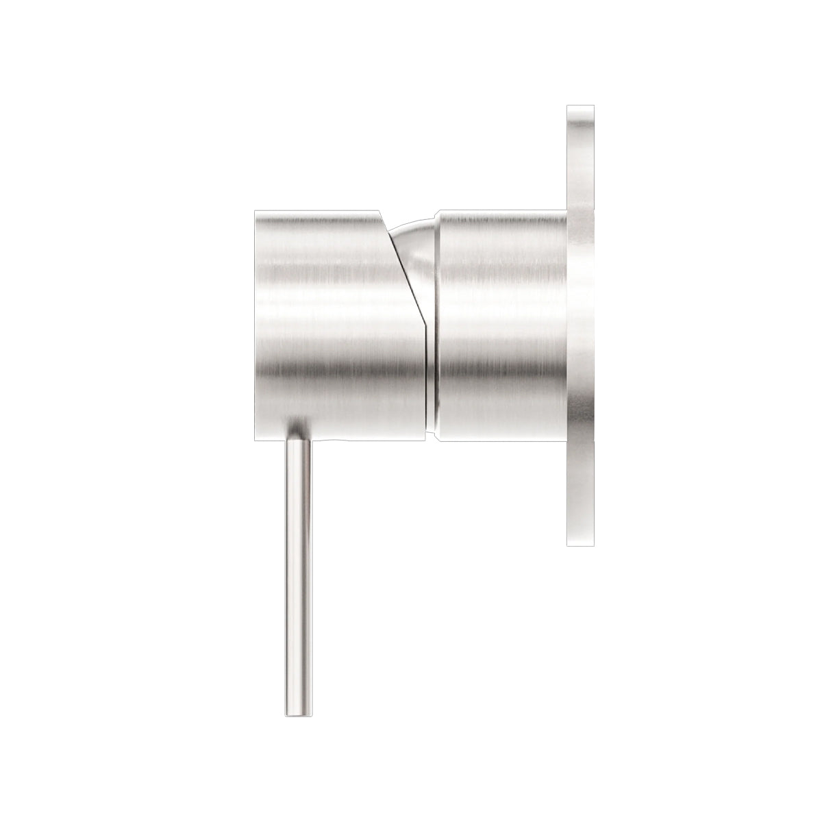 Mecca Shower Mixer 80mm Plate Brushed Nickel
