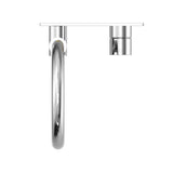 Mecca Wall Basin/Bath Mixer Swivel Spout Handle Up Chrome