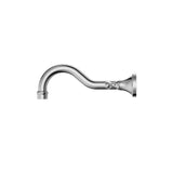 York Wall Basin Set With Metal Lever Chrome