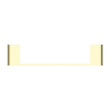 Bianca Hand Towel Rail Brushed Gold