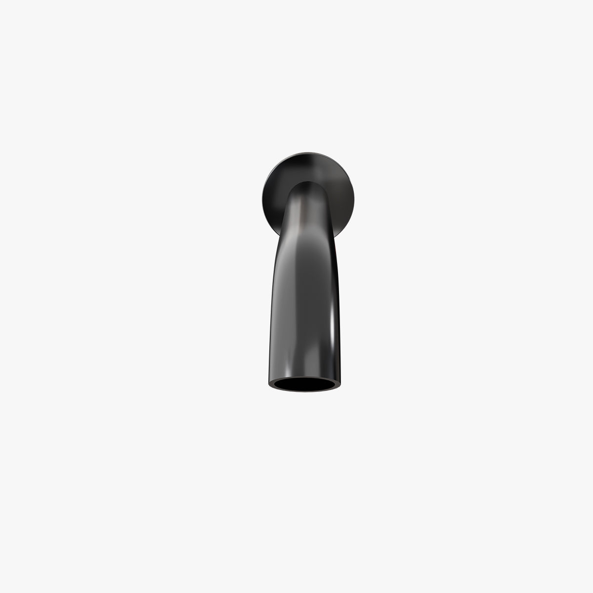 Components Wall Mount Bath Spout - Matte Black