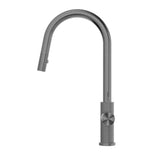 Opal Pull Out Sink Mixer With Vegie Spray Function Graphite