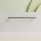 BIANCA SINGLE TOWEL RAIL 800MM BRUSHED NICKEL