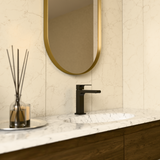 Bianca Basin Mixer Straight Spout Matte Black