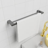 Bianca Double Towel Rail 800mm Gun Metal