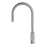 York Pull Out Sink Mixer With Vegie Spray Function With Metal Lever Chrome