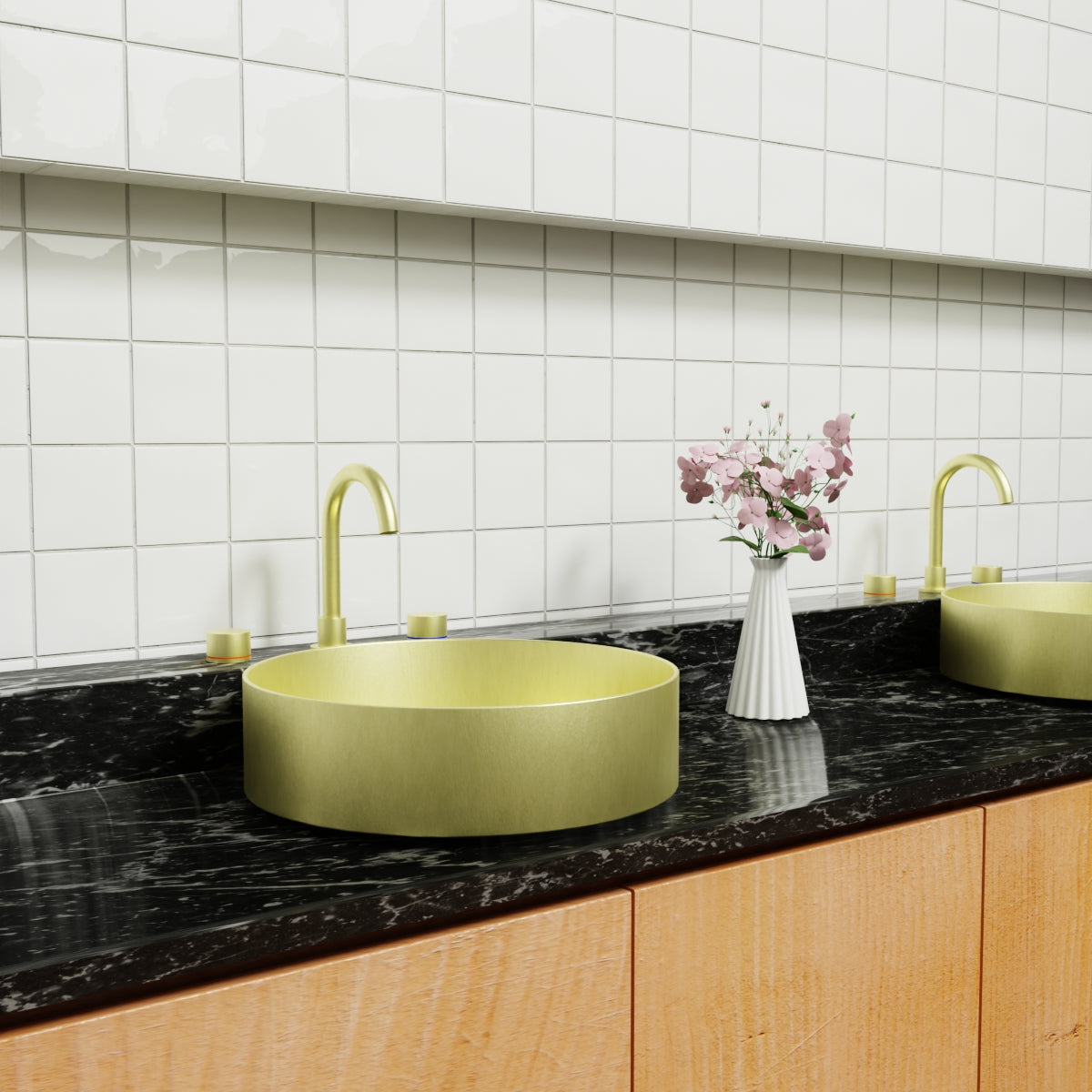 Kara Kitchen Set Brushed Gold