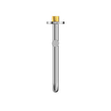 MECCA WALL MOUNTED SWIVEL BATH SPOUT ONLY 225MM CHROME