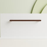 BIANCA SINGLE TOWEL RAIL 600MM BRUSHED BRONZE