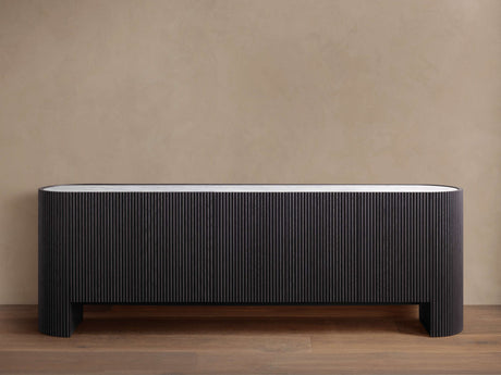 Flore Stone Top Buffet Sideboard Marble Entryways Cabinet