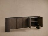 Flore Stone Top Buffet Sideboard Marble Entryways Cabinet