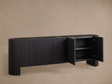 Flore Stone Top Buffet Sideboard Marble Entryways Cabinet