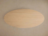 Perth Oval Oak Dining Table Hand-Sculpted Modern Dining Table