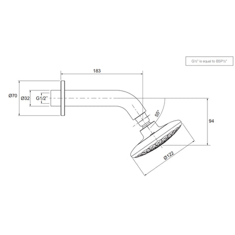 Exhale Shower Head