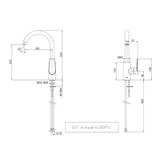 Kohler Kitchen Mixer Matte Black