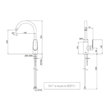 Kohler Kitchen Mixer Matte Black