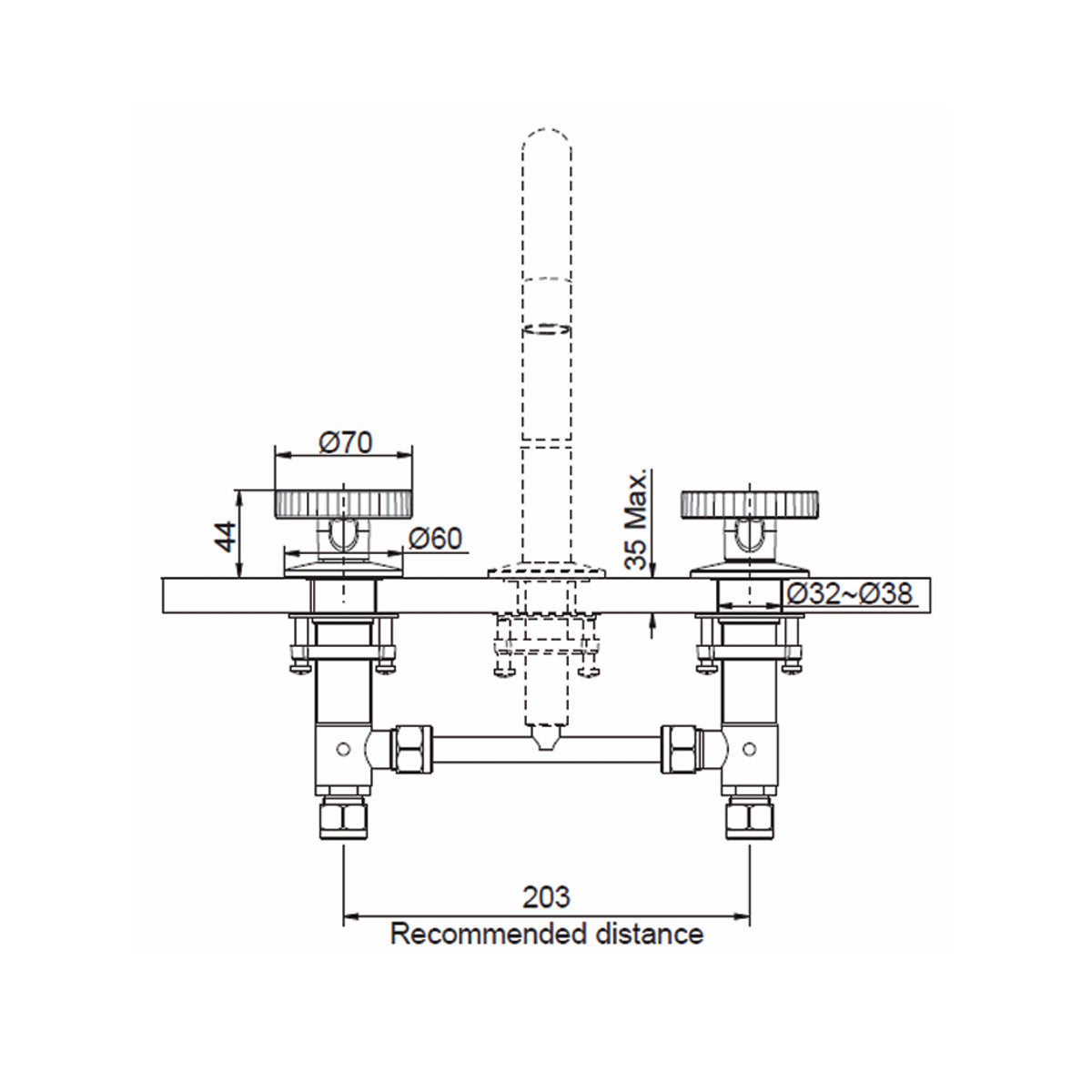 Components Top Assembly  Polished Chrome  77990T-9DR-CP