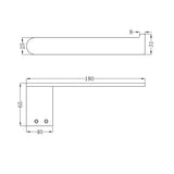 Bianca Toilet Roll Holder Chrome