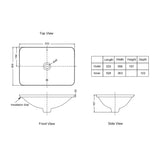 Rectangular Wading Pool Basin