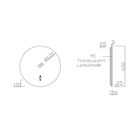Kara Progressive Shower System With Spout 230mm Gun Metal