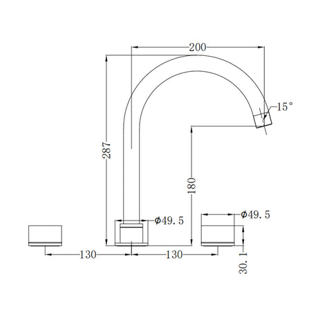 Kara Kitchen Set Brushed Bronze