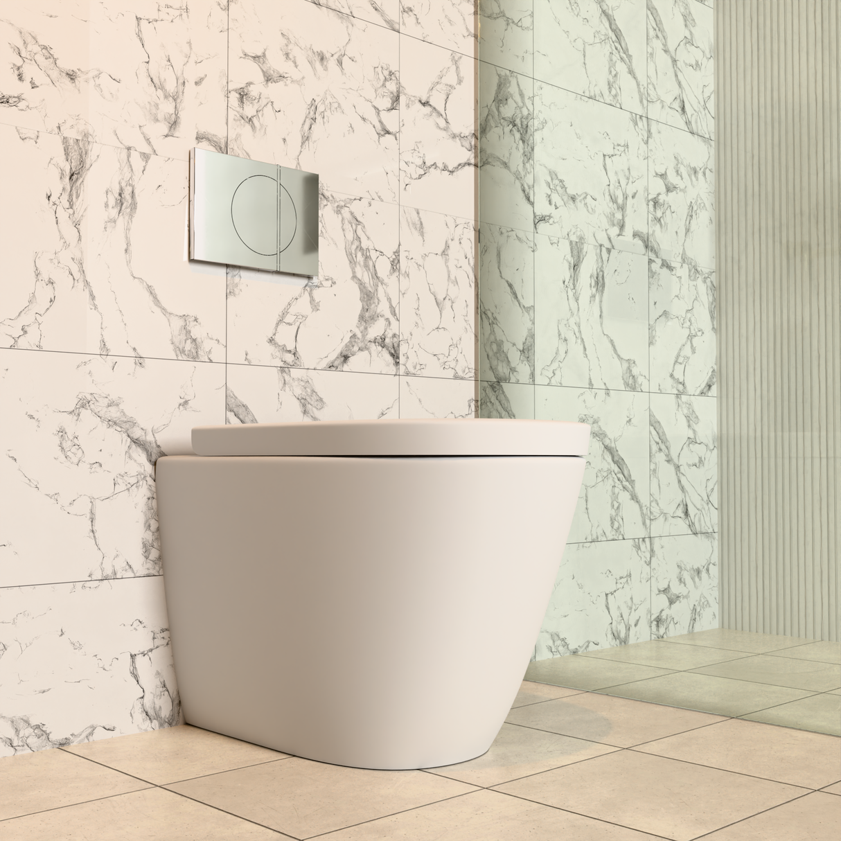 Note Flush Plate (Mechanical) Polished Chrome 75891T-CP