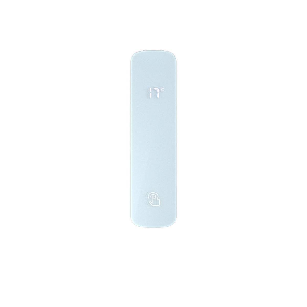 Claudia Sensor Mixer With White Top Display Brushed Nickel