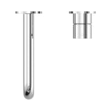Mecca Wall Basin/Bath Mixer Separate Back Plate Handle Up 230mm Chrome