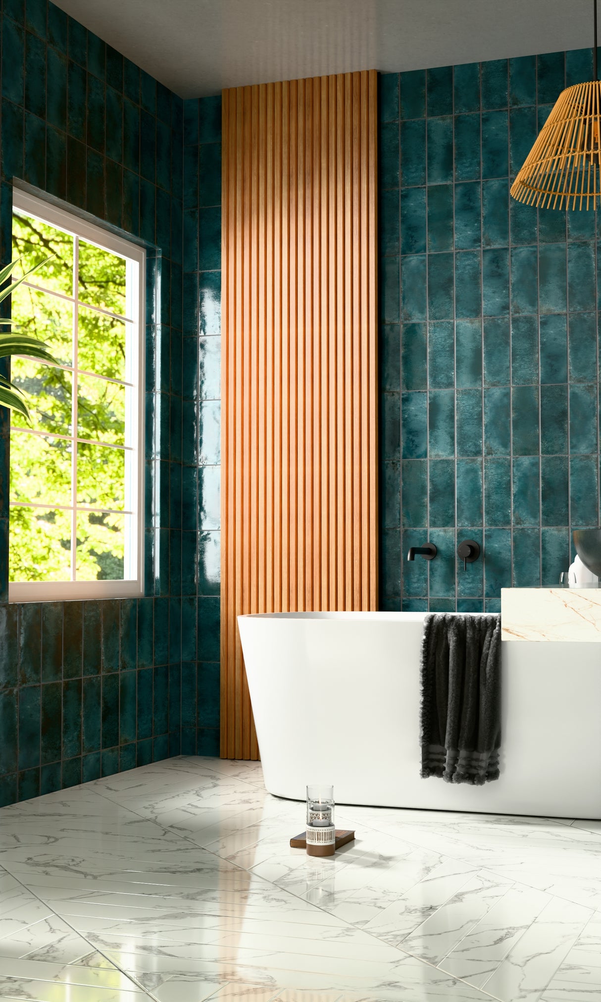 Mecca Shower Mixer 80mm Plate Matte Black