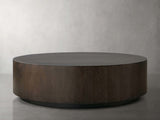 Sullivan Wood Round Coffee Table Oak Sofa Center Tea Table