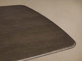 Saint Germain Rectangle Oak Top Dining Table with Wood Dauphine Base