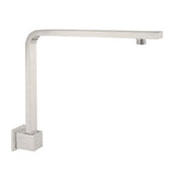 Square Swivel Shower Arm Brushed Nickel