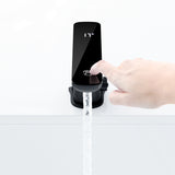 Claudia Sensor Mixer With Black Top Display Gun Metal