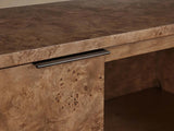 Corey Mappa Burl Wood Sideboard Modern Buffet Storage Living Room Entryways TV Cabinet