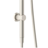Opal Twin Shower With Air Shower Brushed Nickel