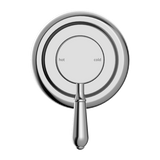 York Shower Mixer With Metal Lever Chrome